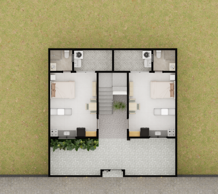 PLANTA BAIXA HUMANIZADA - TÉRREO